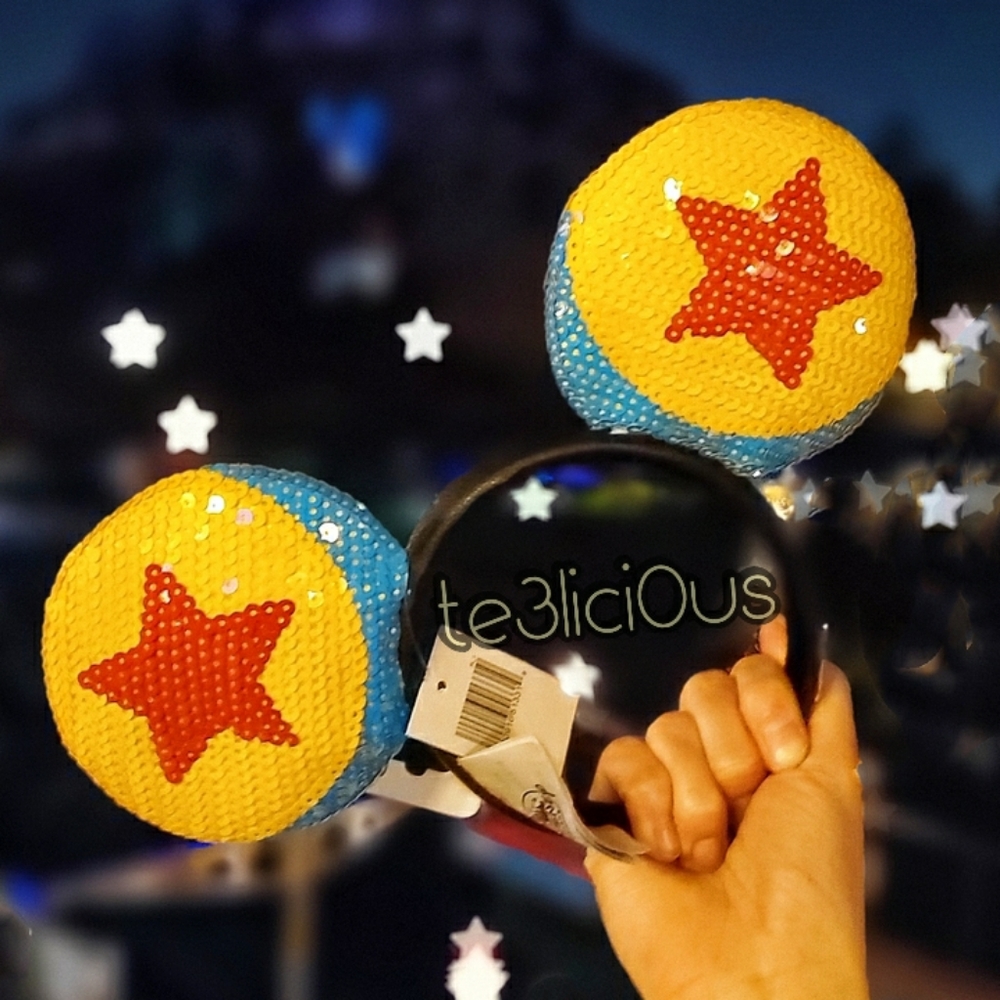 DISNEY LOUNGEFLY PIXAR LUXO BALL EARS HEADBAND - Picture 1 of 6
